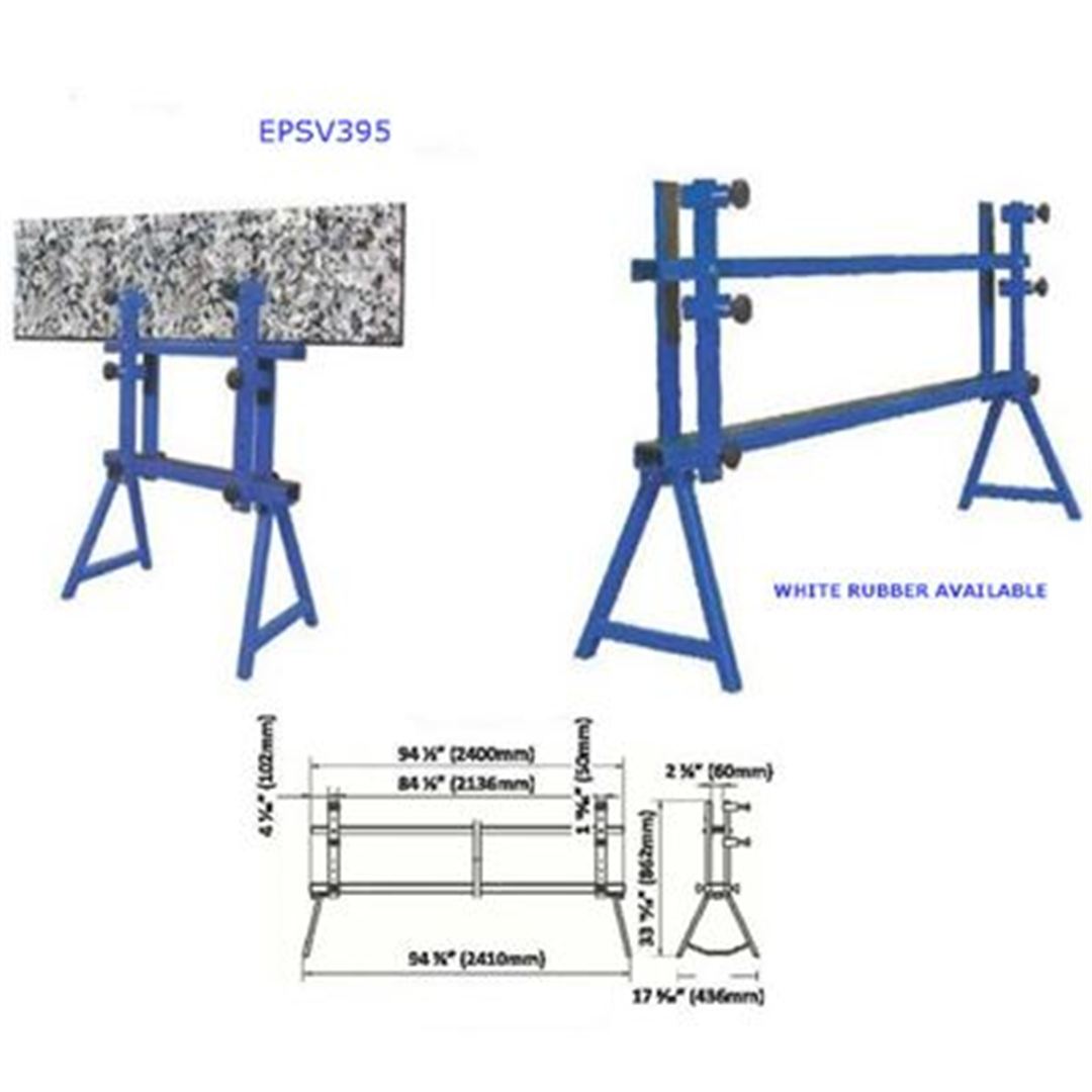 Edge Polishing Stand - EPSV395_White rubber