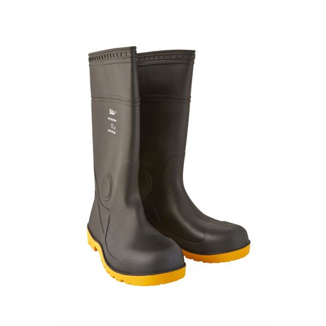 Rubber Boots Yellow Steel Cap (Sz6)