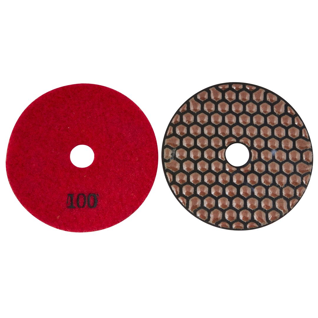 Polish Pad Dry 100mm 100#