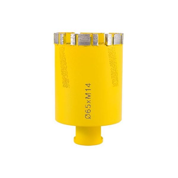 Core Drill Bit 65mm M14 (Dry) T- Seg - Farnese Stone Tools