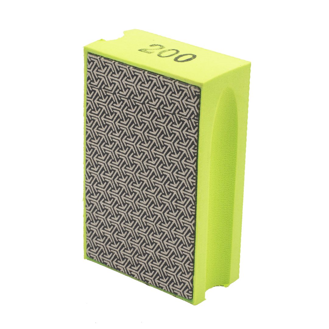 Electroplated Hand Polish Pad 200#