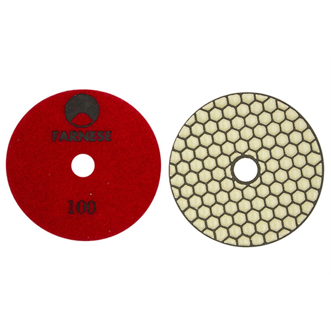 4" Dry Polishing Pad 100#
