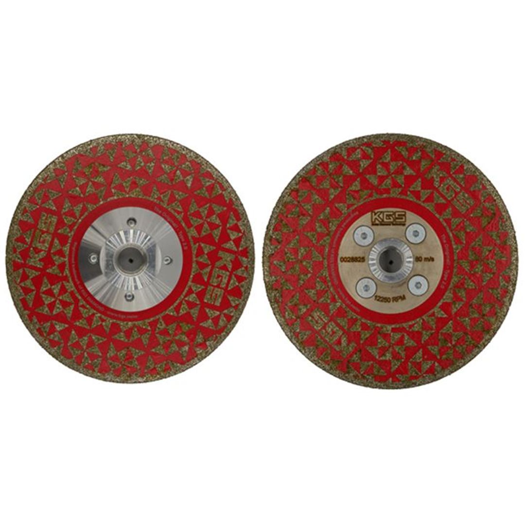 KGS 125mm Swiflex Cobra Blade Electroplated- Double Sided - M14