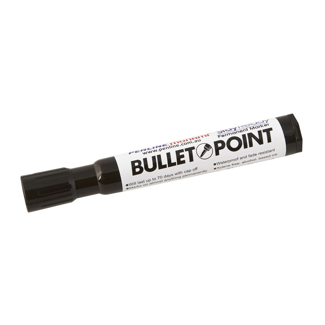 Black Marker Pen Stay Ready Bullet Point