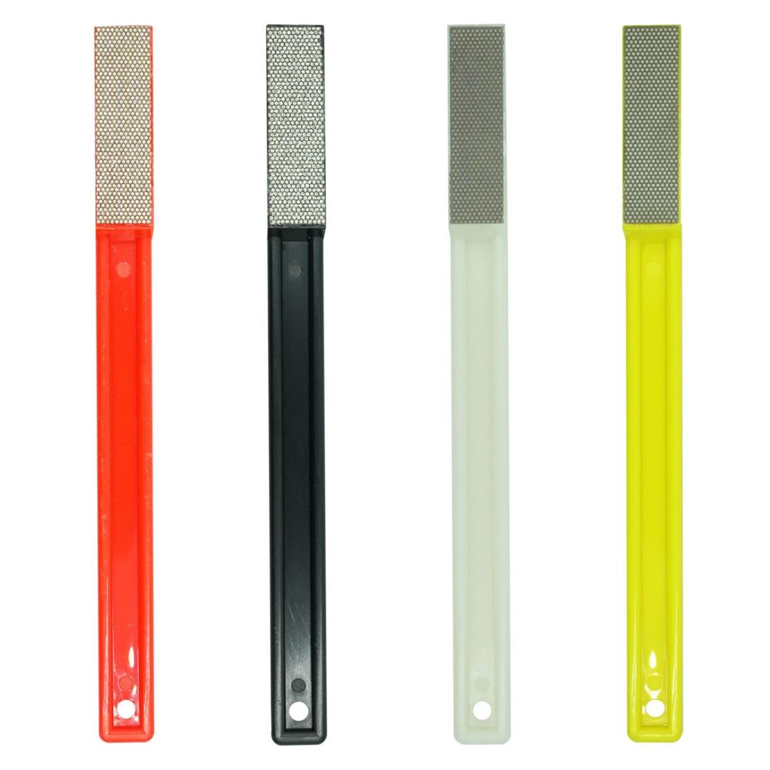 KGS Hand File Set 43 x 12mm - 120# 200# 400# 800#